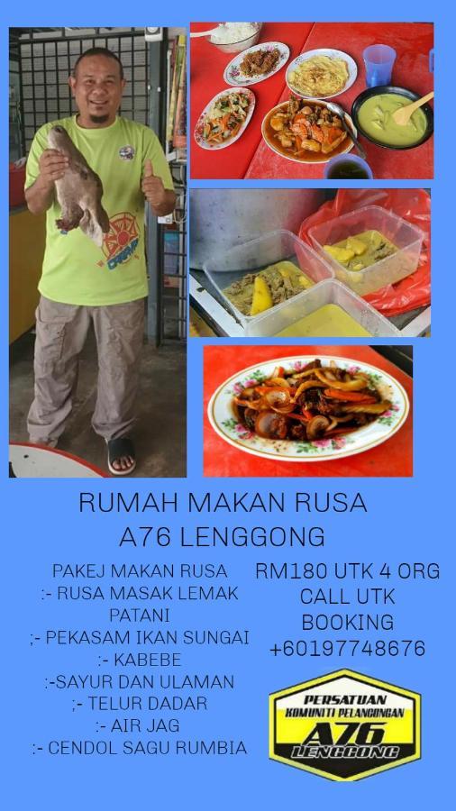 Branda Kampung Sumpitan Lenggong Tiada Sungai Hotell Kampong Ulu Jepai Exteriör bild